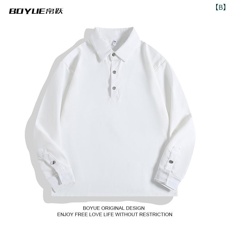 デニムジャケット メンズ 春秋 ウォッシュ加工 ワークウェア カジュアル コットン 襟付き ビッグシルエット 丈夫 耐久性 ブルー ブルゾン アウター