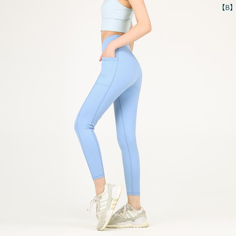 フィットネス レディース ハイウエスト ヒップ 九分丈 速乾 ランニング スポーツ タイツ 大きめサイズ ヨガ パンツ 夏