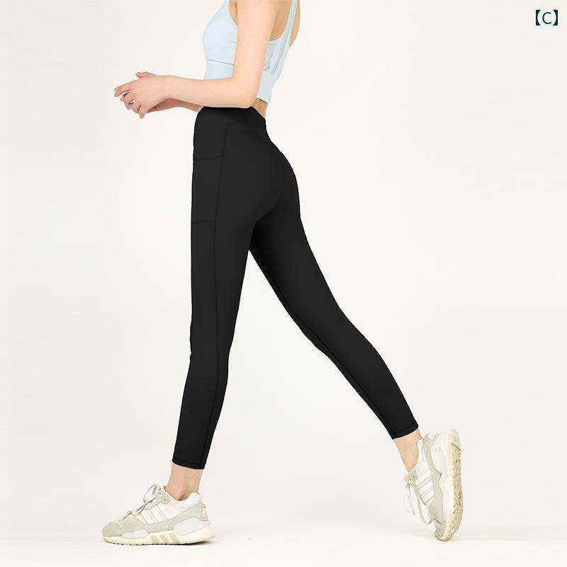 フィットネス レディース ハイウエスト ヒップ 九分丈 速乾 ランニング スポーツ タイツ 大きめサイズ ヨガ パンツ 夏