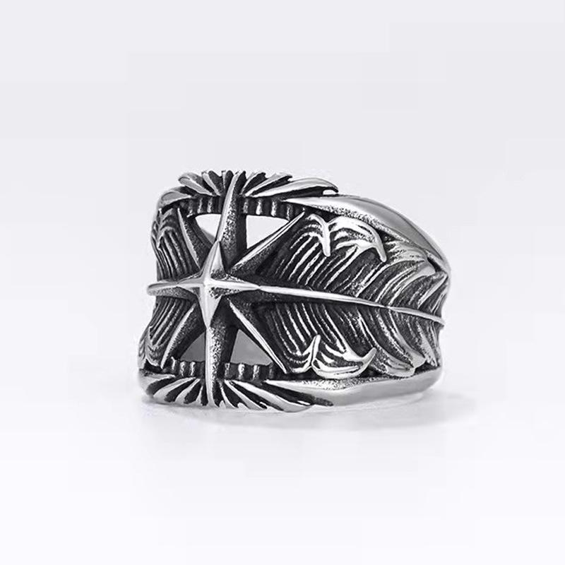 メンズ リング 指輪 調節可能 レトロ クール ヒップホップ パンク スタイリッシュ 個性 おしゃれ