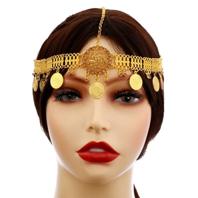 ヘッド ドレス レトロ エスニック 額 チェーン インディアン タッセル ペンダント レトロ ジュエリー エキゾチック ヘア アクセサリー レディース