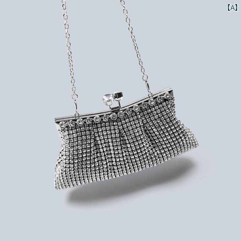 バッグ レディース パーティーバッグ イブニングバッグ クラッチバッグ ショルダーバッグ エレガント おしゃれ 母の日 ギフト(4)