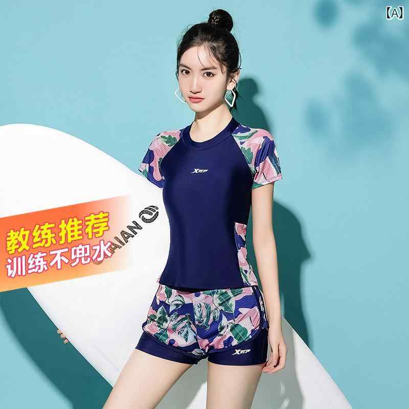 カジュアル 水着 セットアップ スイムウェア レディース 夏 海 プール リゾート レジャー 体型カバー 大きめサイズ 韓国