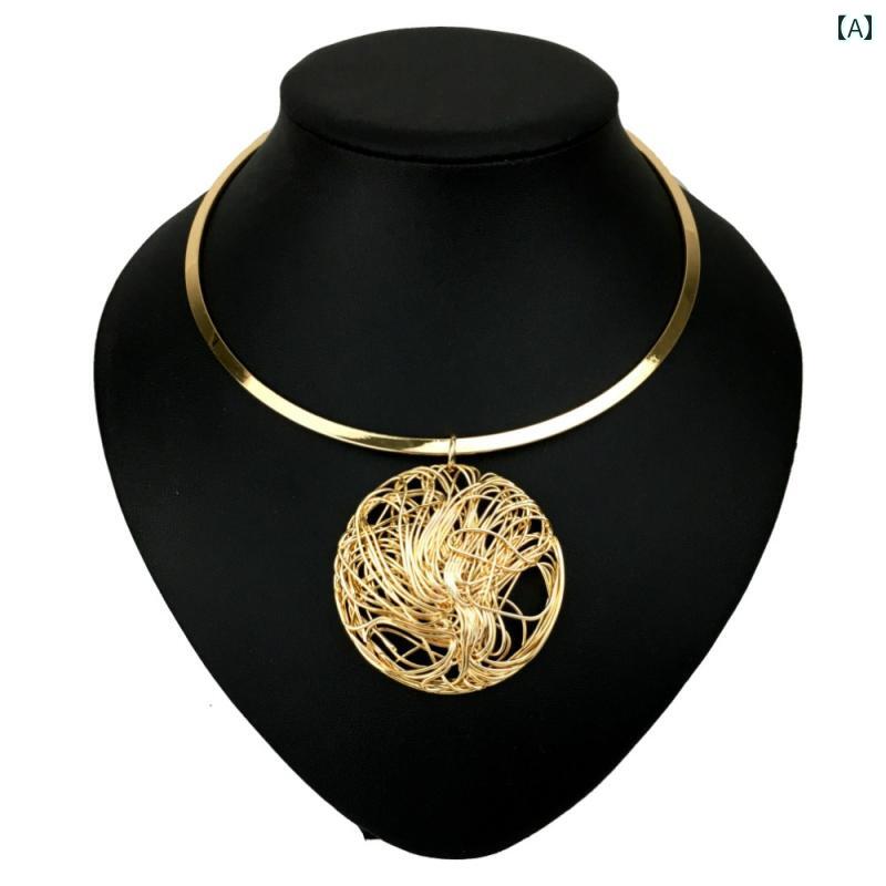アクセサリー 小物 ネックレス ピアス 装飾品 鎖骨 首元 レディース レディース 婦人 オリエンタル エスニック 個性 ワイヤー