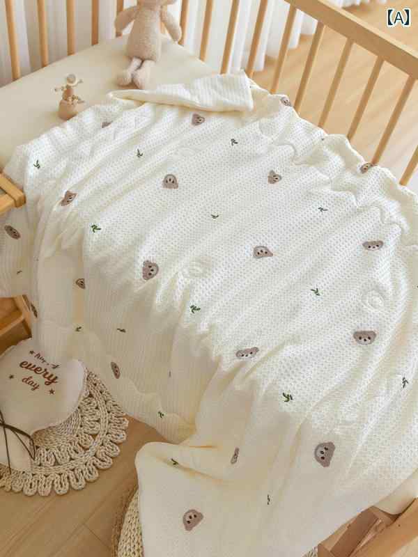 肌掛け お昼寝 寝具 通気性 シンプル ナチュラル かわいい ベビー 赤ちゃん キッズ 乳幼児 子供 男の子..