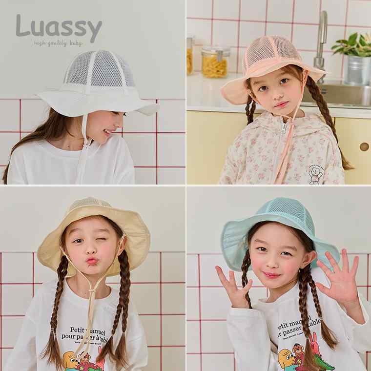 Other - 子供 帽子 夏 薄手 ベビー バケットハット 男の子 女の子 日焼け防止 バイザー サンハット 韓国 ドーム 旅行 つば広 ユニセックス