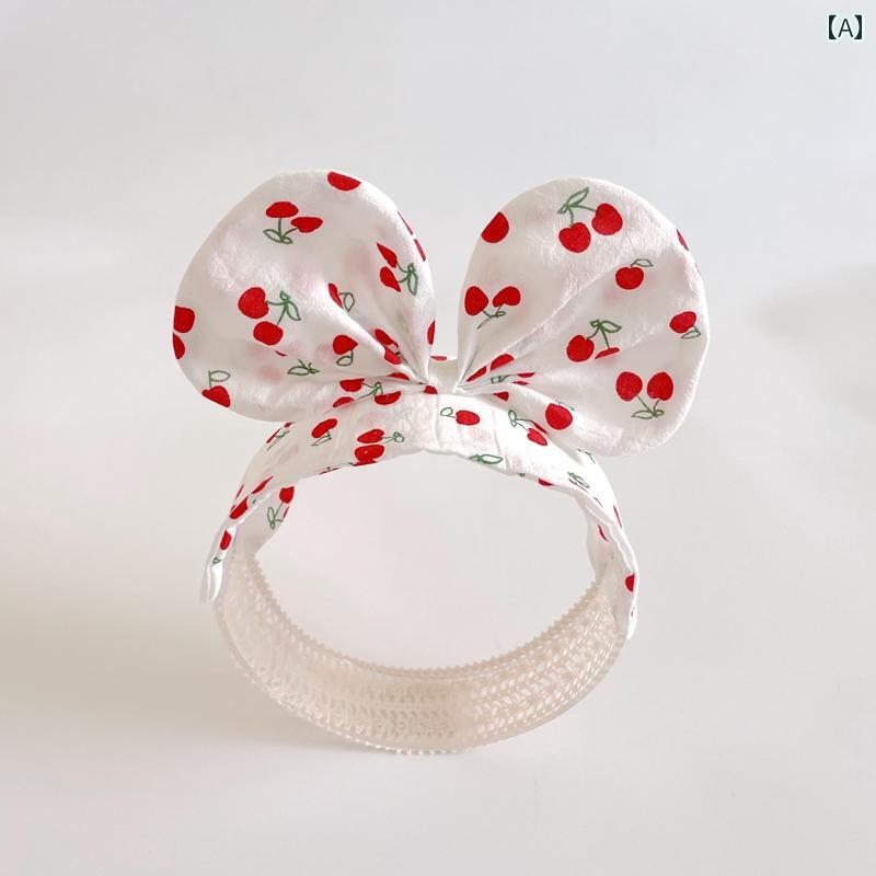 リボン ベビー ヘアバンド かわいい 髪飾りヘッドバンド 春夏 カチューシャ ヘア アクセサリー カチュ..