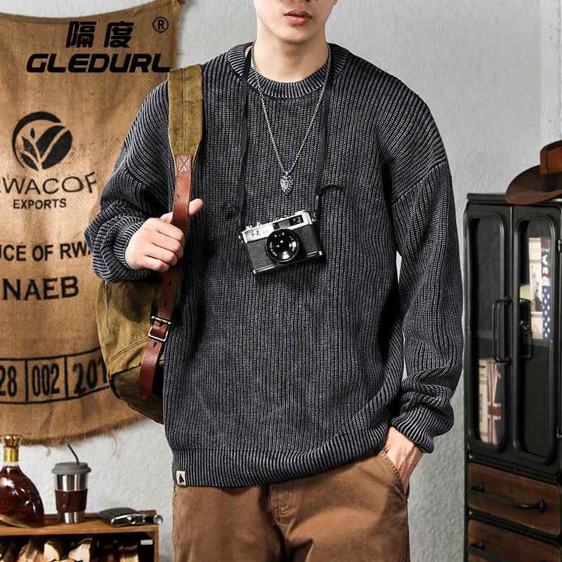 メンズ 長袖 ラウンドネック プルオーバー スウェット トレーナー ロングTシャツ セーター カジュアル おしゃれ シンプル ストリート 普段着 旅行イベント 趣味 フェス ダンス パフォーマンス 衣装 アウトドア レジャー