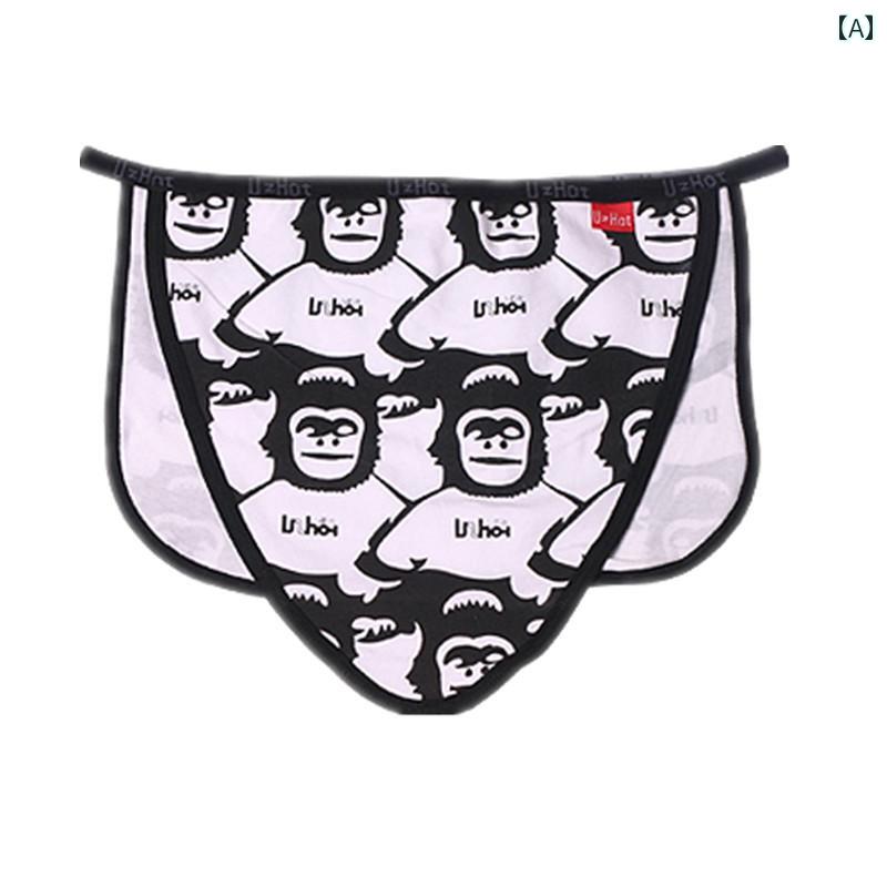 メンズ パンツ 下着 快適 魅力的 綿 通気性 ホーム 魅惑的 スカート 野蛮 ターザン