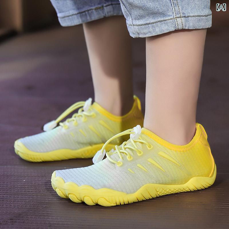 メンズ ジム シューズ 屋内 子供用 縄跳び 男女兼用 ロッククライミング 特殊 滑り止め 小学校 総合 ト..