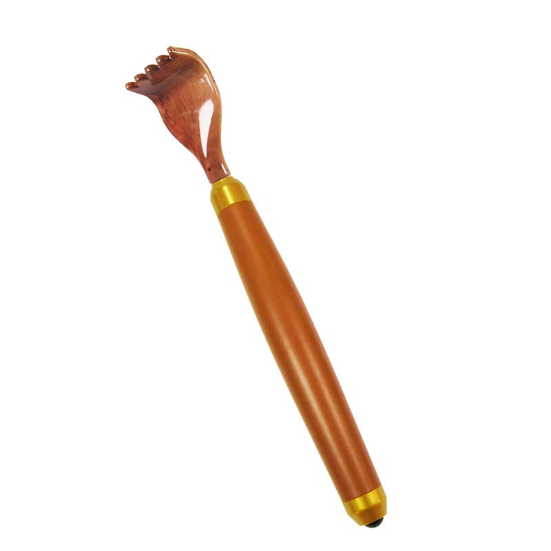 孫の手 かゆみ取り棒 背中かき スティック ハンド 痒み 掻く 熊の手 ストレッチ 可能 バック スクラッ..