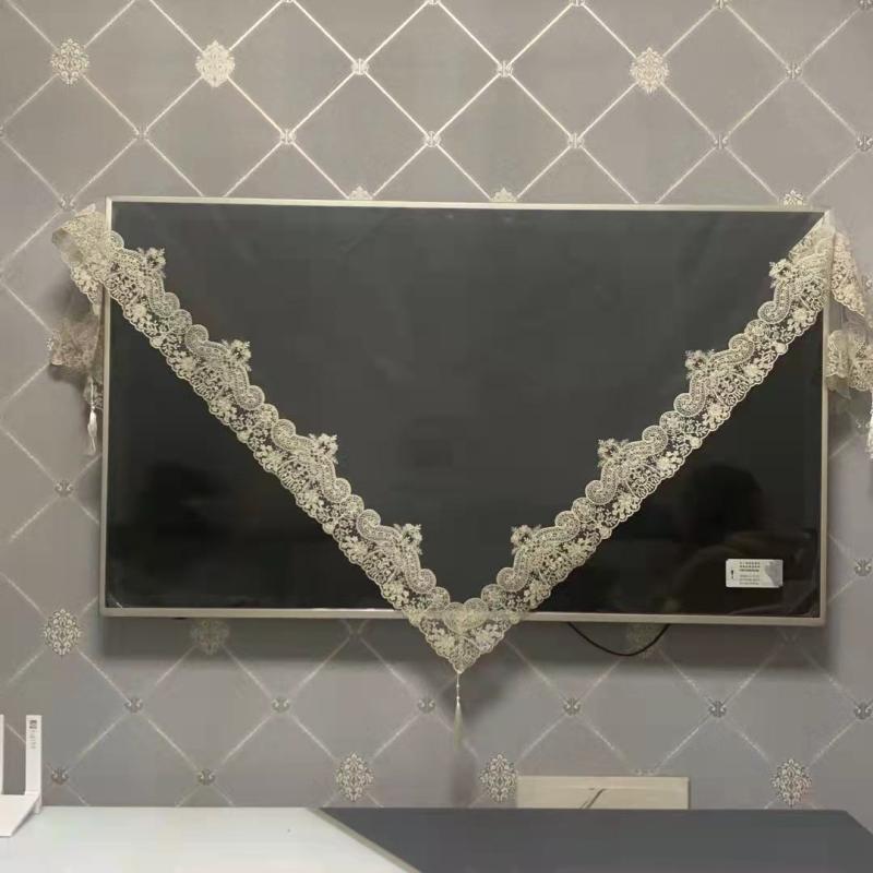 アメリカ レース TVカバー 55インチ 75インチ TV カバー 65インチ ダストカバー インテリア