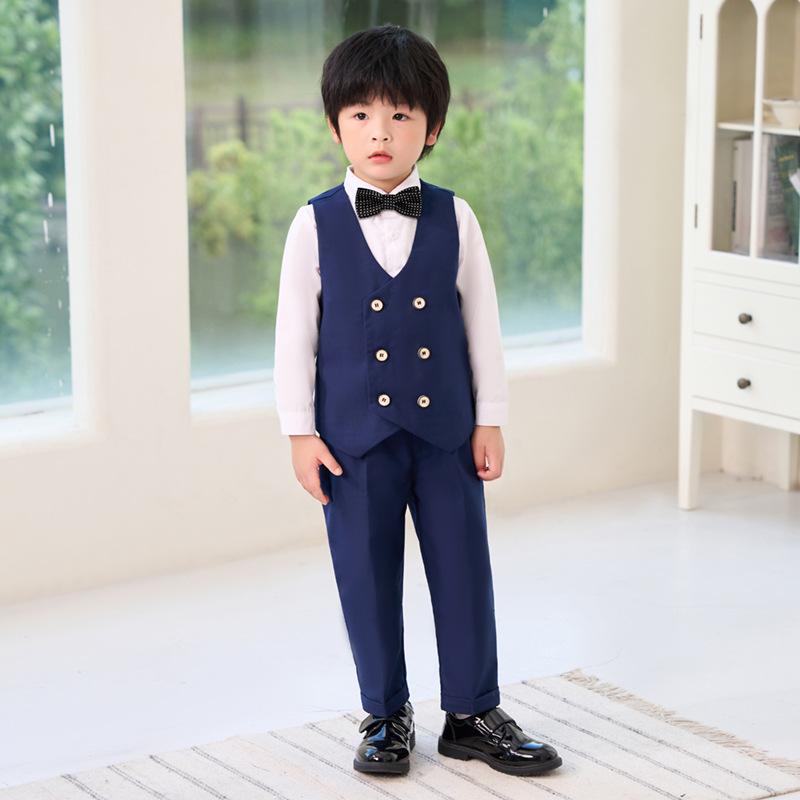 キッズ フォーマルスーツ 子供 スーツ 男の子 1歳 赤ちゃん 年中 ピアノ 演奏 パフォーマンス パーティー ブリティッシュ