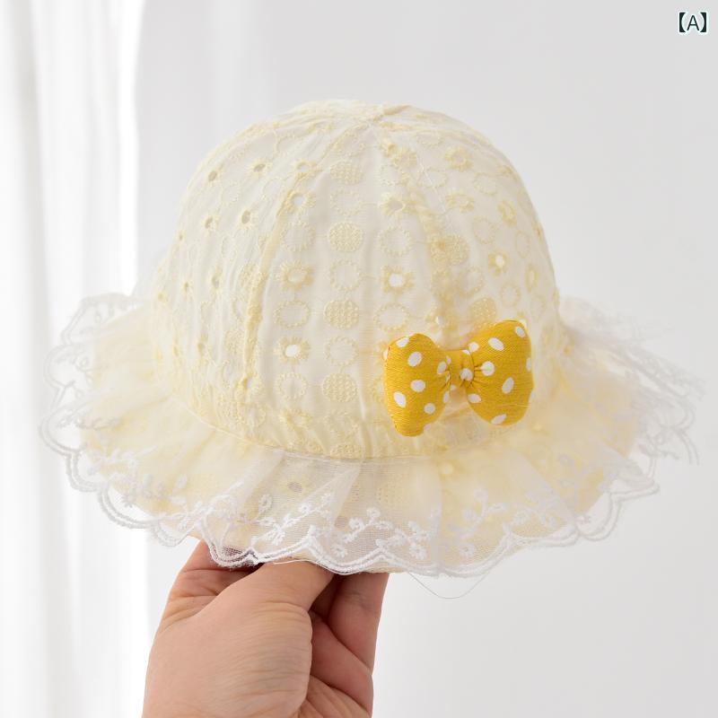 バケット ハット 帽子 ベビー 赤ちゃん サンハット 日よけ かわいい 夏 女の子 フィッシャーマン ハット 新生児 日焼け防止 プリンセス