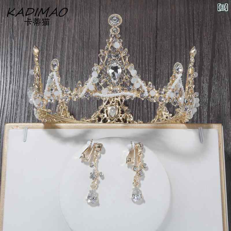 韓国 子供 キッズアクセサリー ヘアアクセサリー 王冠 クラウン ティアラ プリンセ...