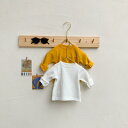 ベビー コットン ラウンドネック Tシャツ メンズ レディース ベーシック ストレッチ インナー ボトム シャツ 春秋 トップス