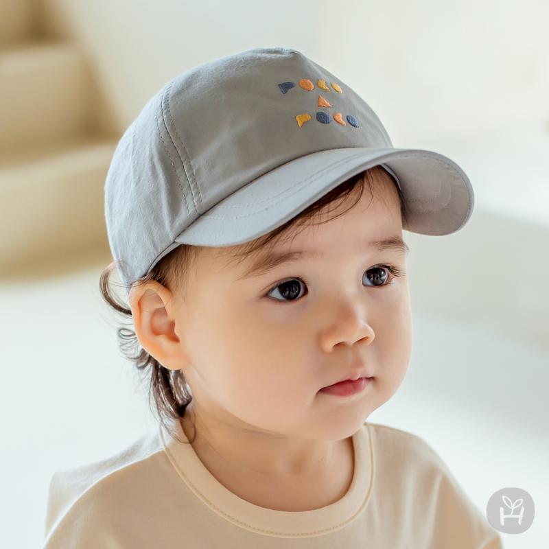 帽子 キャップ ベビー 赤ちゃん かわいい 韓国 綿 刺繍 男の子 女の子 子供 春秋 カジュアル サンハット