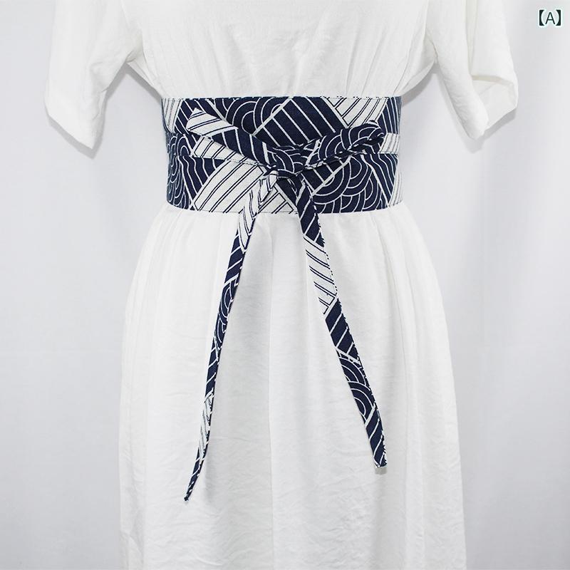 ワイドベルト 帯ベルト 和風 漢服 和柄 民族調 調節可能 ウエスト バンド レトロ アクセサリー アクセント おしゃれ 豪華感 衣装 撮影 ..