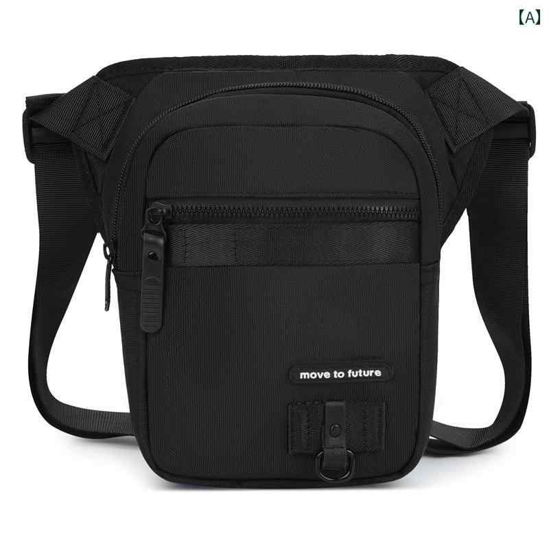 メンズ 防水 レッグ バッグ オートバイ レッグバッグ ウエスト クロス ボディバッグ スポーツ 多機能 バック パック ライディング ツール