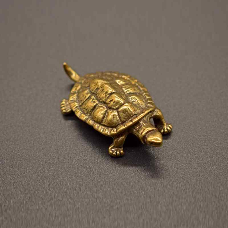 真鍮 置物 レトロ 装飾品 車 ダッシュボード 卓上小物 銅 カミツキガメ ドラゴン カメ お茶 ペット 育てる 魅惑 高 水 波 お茶 遊び 幸運