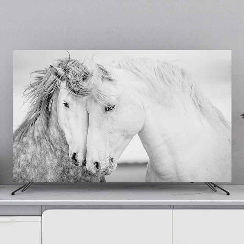テレビ カバー おしゃれ TV 液晶 モニター 保護カバー シンプル かわいい インテリア 北欧