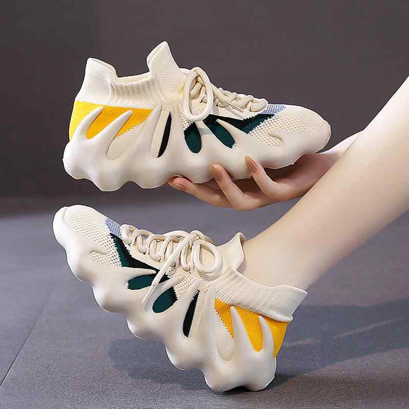 フィットネス シューズ タコ レディース 靴 夏 通気性 軽量 スポーツ ランニング シューズ ソフト ソー..