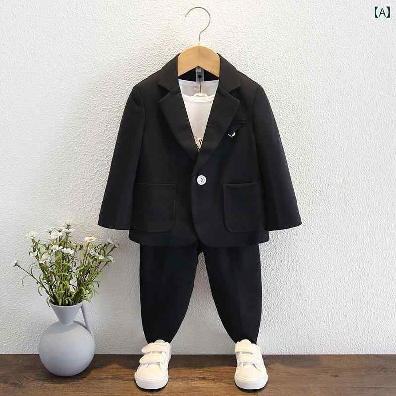 子供服 男の子 スーツ パーティー 発表会 衣装 お呼ばれ 入学式 卒業式 結婚式 セレモニー おしゃれ スタイリッシュ キッズ