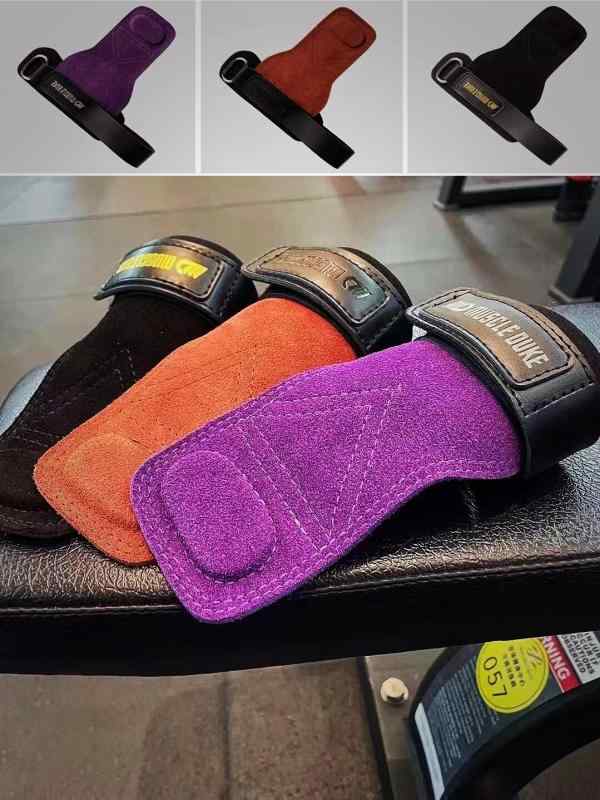 牛革 ブースター ベルト デッドリフト 懸垂 バーベル ローイング ダンベル メンズ レディース フィットネス リスト ガード パーム(4)