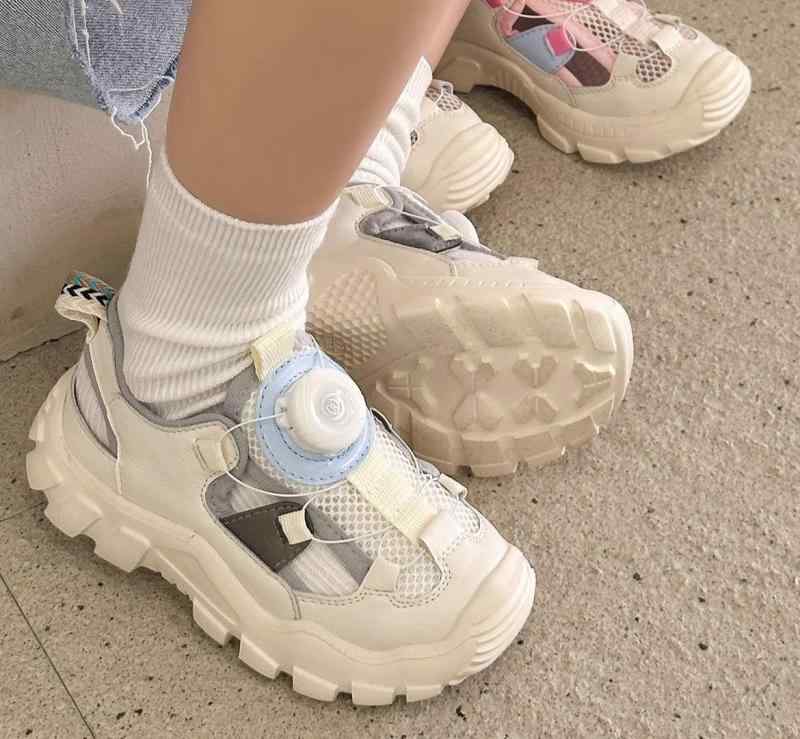 子供靴 男の子 女の子 夏 スポーツサンダル ロータリーバックル キッズ靴 マイクロファイバーレザー 滑..