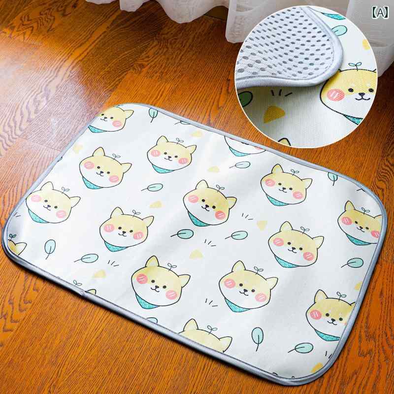 ペット ひんやり 涼しい 快適マット マット 通気性 夏 ペット 犬 猫 小型 中型 ペット品 シンプル ペット愛好家 わん にゃん