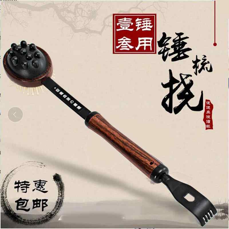 マッサージ ハンマー スラップ マッサージ スティック マッサージャー フィットネス 背中 たたき 経絡 ..