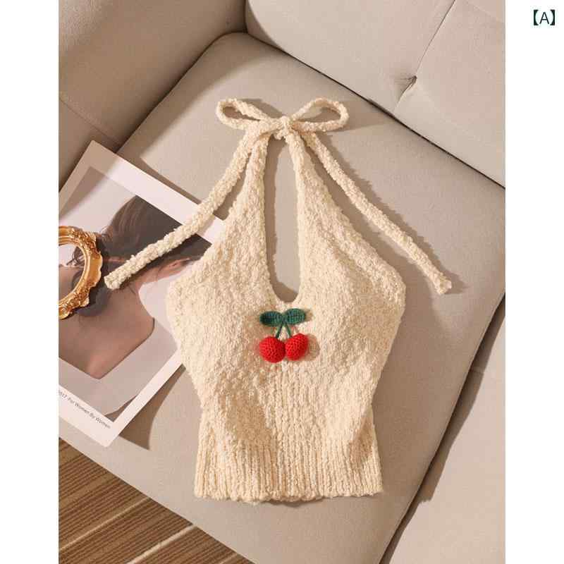 レディース 夏 ニットショートトップス モテ服 セクシー レイヤード スタイリッシュ おしゃれ 韓国 イベント フェス ダンス レジャー アウトドア デート アップ