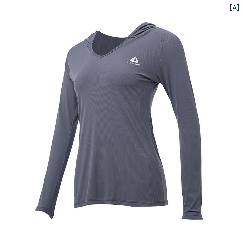 ランニング レディース トップス フード トレーニング ヨガ 春夏 アウトドア スポーツ フィットネス 長袖 ロングパンツ ポリエステル レディース 通気性 速乾 吸湿性 吸汗性 服