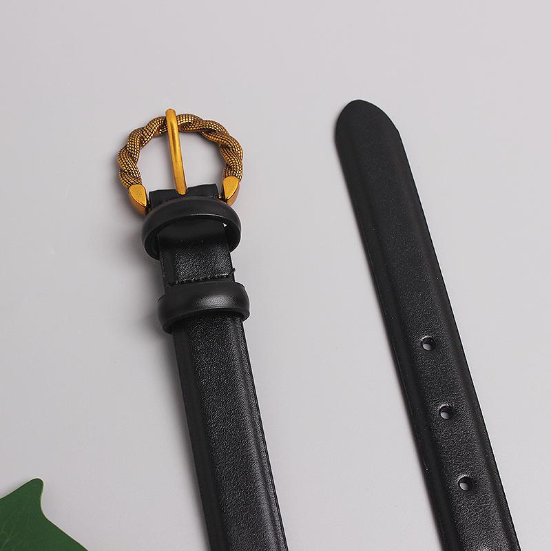 ベルト カジュアル レトロ シンプル レディース ファッション アクセサリー オールシーズン ベルト ウエスト バンド スリム