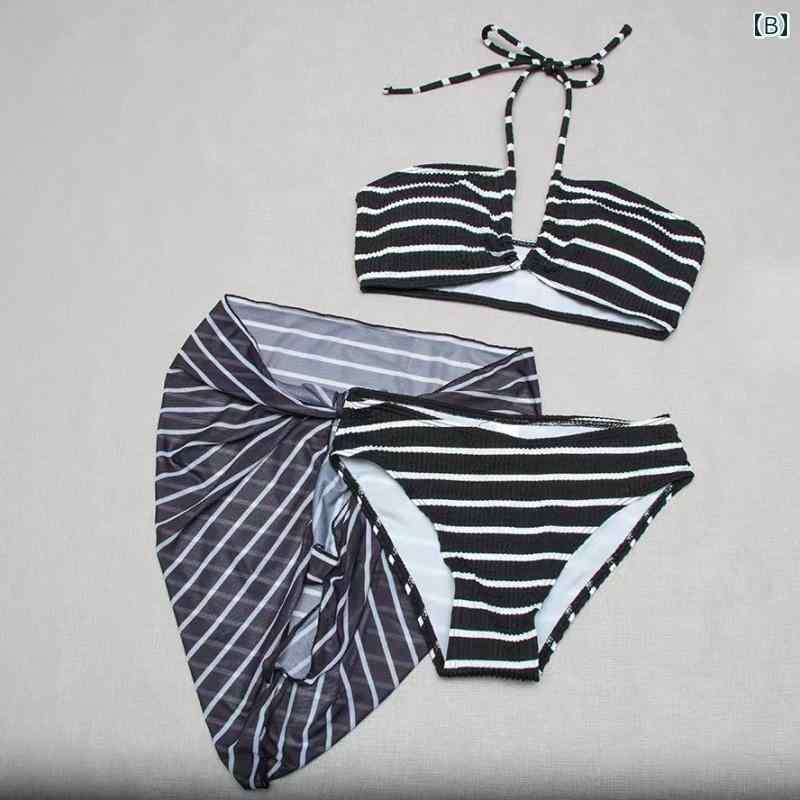 レディース 夏 ビキニ セクシー おしゃれ 水着 ビーチ プール 海水浴 女性用 高級感 セパレート 真 チューブ トップ 縞 三角 温泉 リゾート