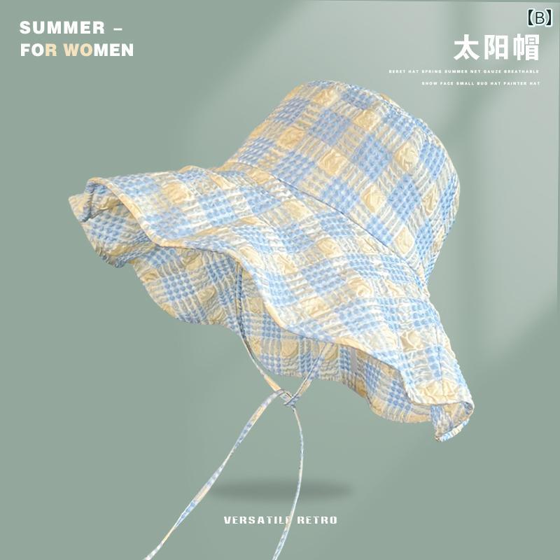 帽子 つば広 帽子 レディース 夏 日焼け防止 サンハット ビーチ 外出 フィッシャーマンハット ハットトップ ベイスンハット