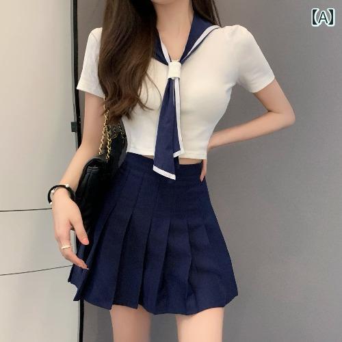 レディース 制服風スーツセット セクシー ガーリー かわいい おしゃれ 韓国 イベント パーティー コスチューム ダンス キャバ 夜 デート アップ 映え