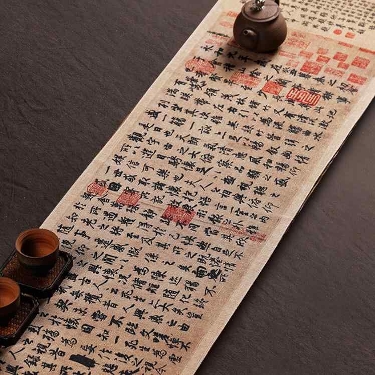 ティーマット テーブルクロス マット コースター 皿 トレイ 食器 シート 雑貨 小物 装飾品 配膳品 テーブルセンター 中国風 道具 レトロ コレクション