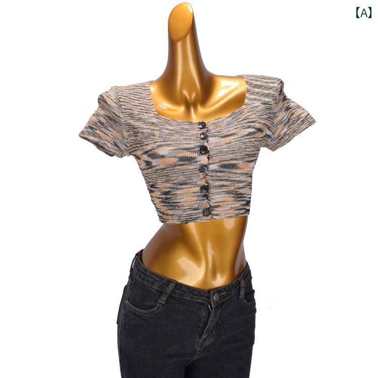 レディース カーディガン 半袖 夏 へそ出し スリム スタイリッシュ おしゃれ カジュアル ゆったり ホームウェア レディース ファッション