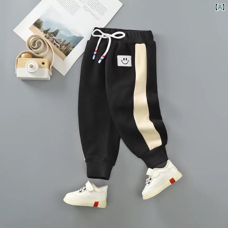 スウェットパンツ ズボン シンプル カジュアル かわいい ベビー 赤ちゃん キッズ 乳幼児 子供 ベビー服 キッズファッション 子供服 男の子 女の子 春秋