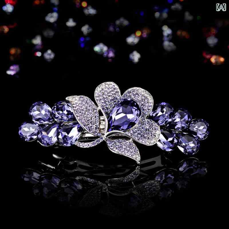 ヘアピン 髪飾り ヘアクリップ ラインストーン ヘアアクセサリー アップヘア おしゃれ エレガント ギフト レディース ファッション小物