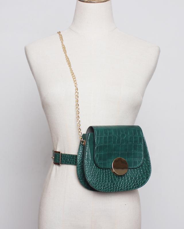 ベルト バッグ レディース 小さめ バッグ 夏 クロス ボディバッグ ファッション ネット ショルダー サドルバッグ 装飾品