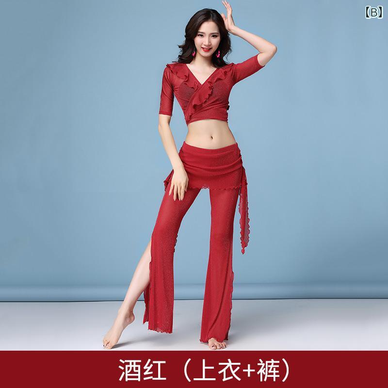 ベリー ダンス レディース ファッション エスニック ダンス パフォーマンス コスチ...