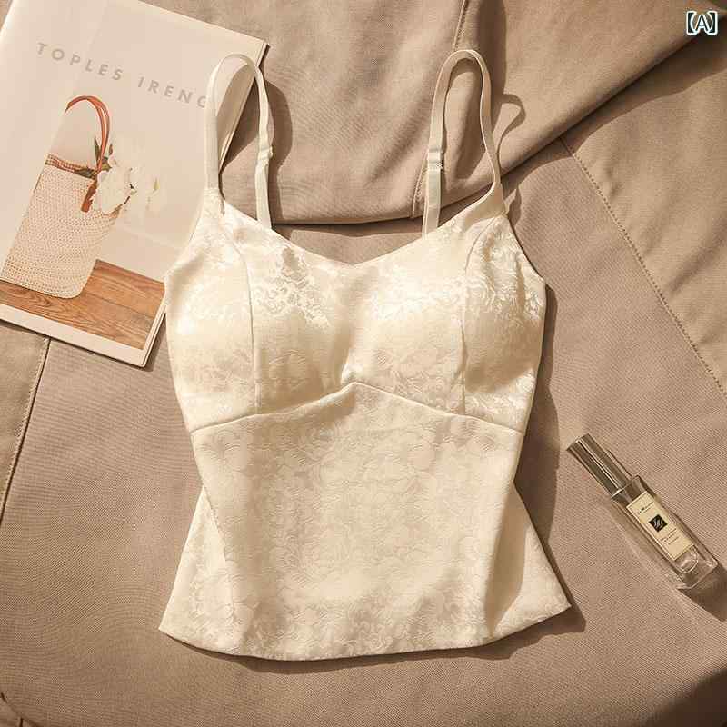 レディース トップス 夏 フレンチ キャミソール モテ服 セクシー レイヤード おしゃれ 女の子 インナー..