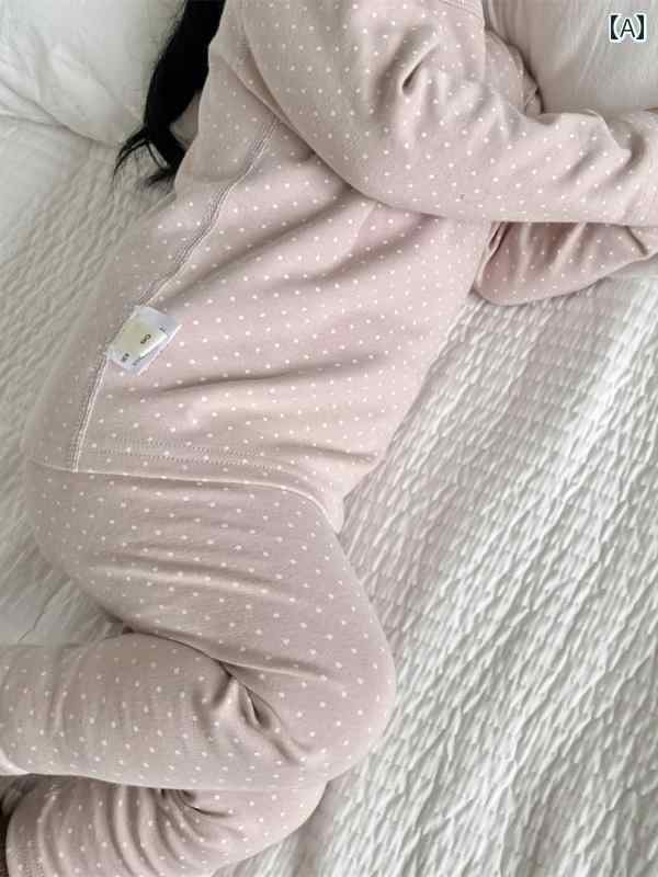 Occidental Goods - キッズ パジャマ ルームウェア 部屋着 韓国 子供 綿 ホーム 服 セット 秋冬 男の子 女の子 骨 暖かい ベビー 秋服 秋 ズボン