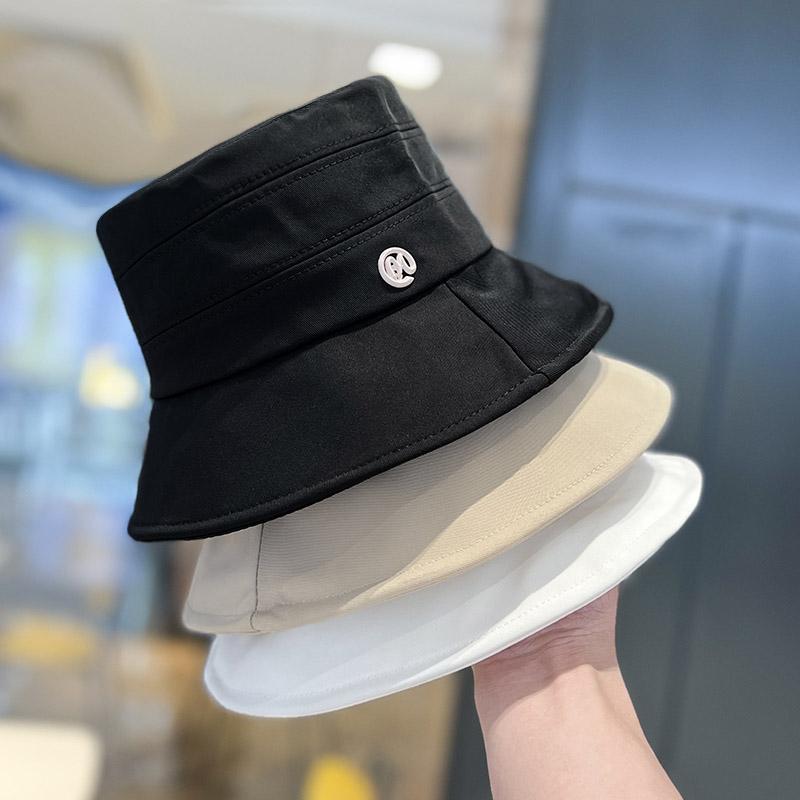 帽子 韓国 文字 Mロゴ 帽子 レディース 春秋 ファッション つば広 無地 日よけ帽子