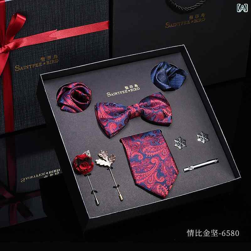 メンズ フォーマル ビジネス おしゃれ紳士 メンズ ネクタイ 8ピース スーツ ビジネス フォーマル チャイニーズ バレンタイン デー 夫やボーイフレンドへ 誕生日 プレゼント
