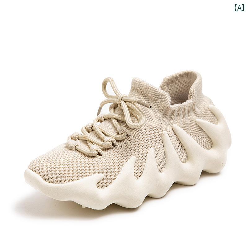 Shoes - 子供靴 スポーツ シューズ キッズ スキッピング 少女用 屋外用 ソフト ソール 軽量 衝撃吸収 スニーカー 屋内用 トレーニング フィットネスシューズ