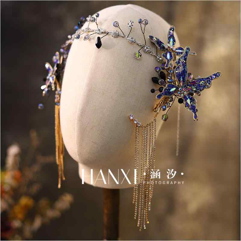 ヘア アクセサリー ヘアバンド ジュエリー ブライダル ヘッド カチューシャ 結婚式 レディース プリン..