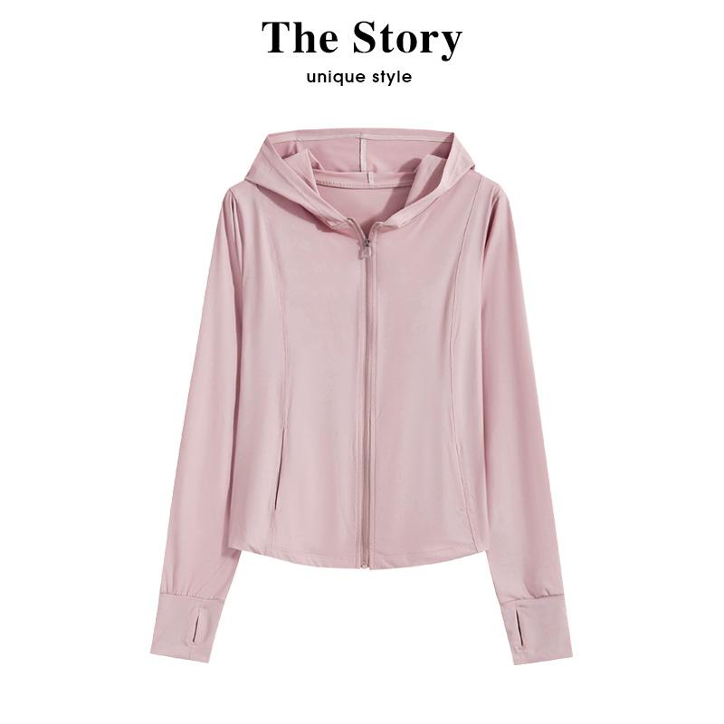 ジャケット レディース ファッション カジュアル 普段使い スリム 日焼け防止 服 女性 夏 UV 保護 通気性 クール 日焼け防止 服